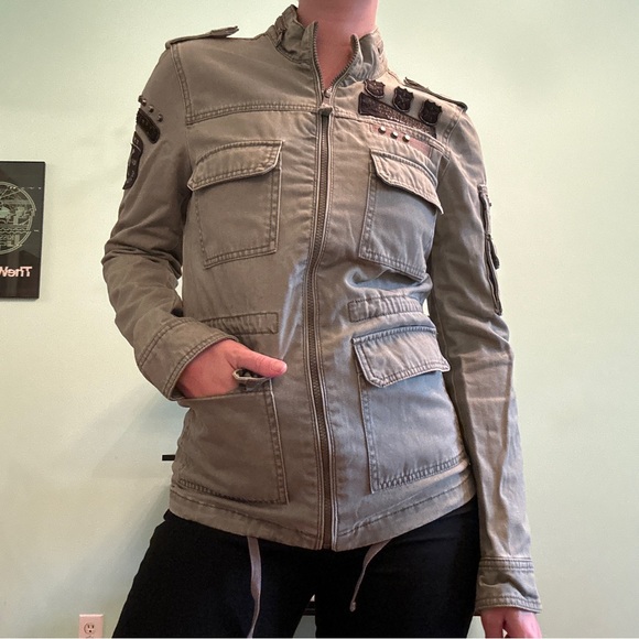 Only Army Style Jacket - Picture 8 of 10